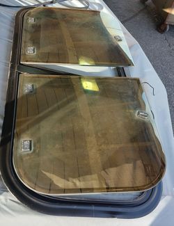 Double pop up sunroof