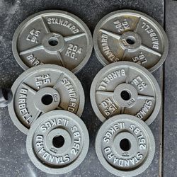 Weights Plates 210lbs