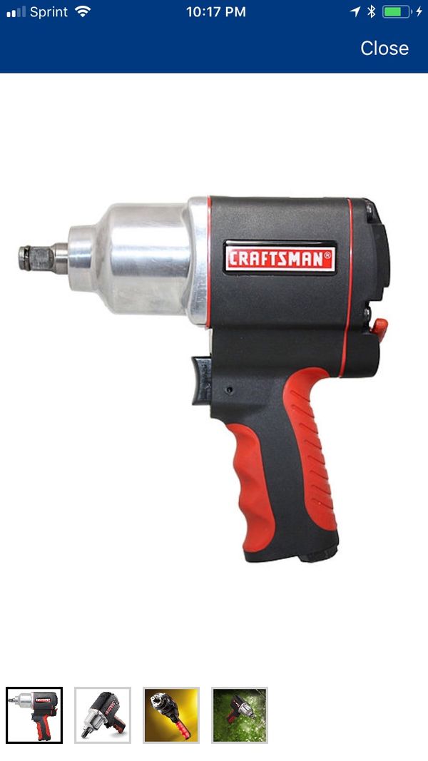 New Craftsman 1 2 Impact Wrench For In Palos Heights New Craftsman 1 2 Impact Wrench