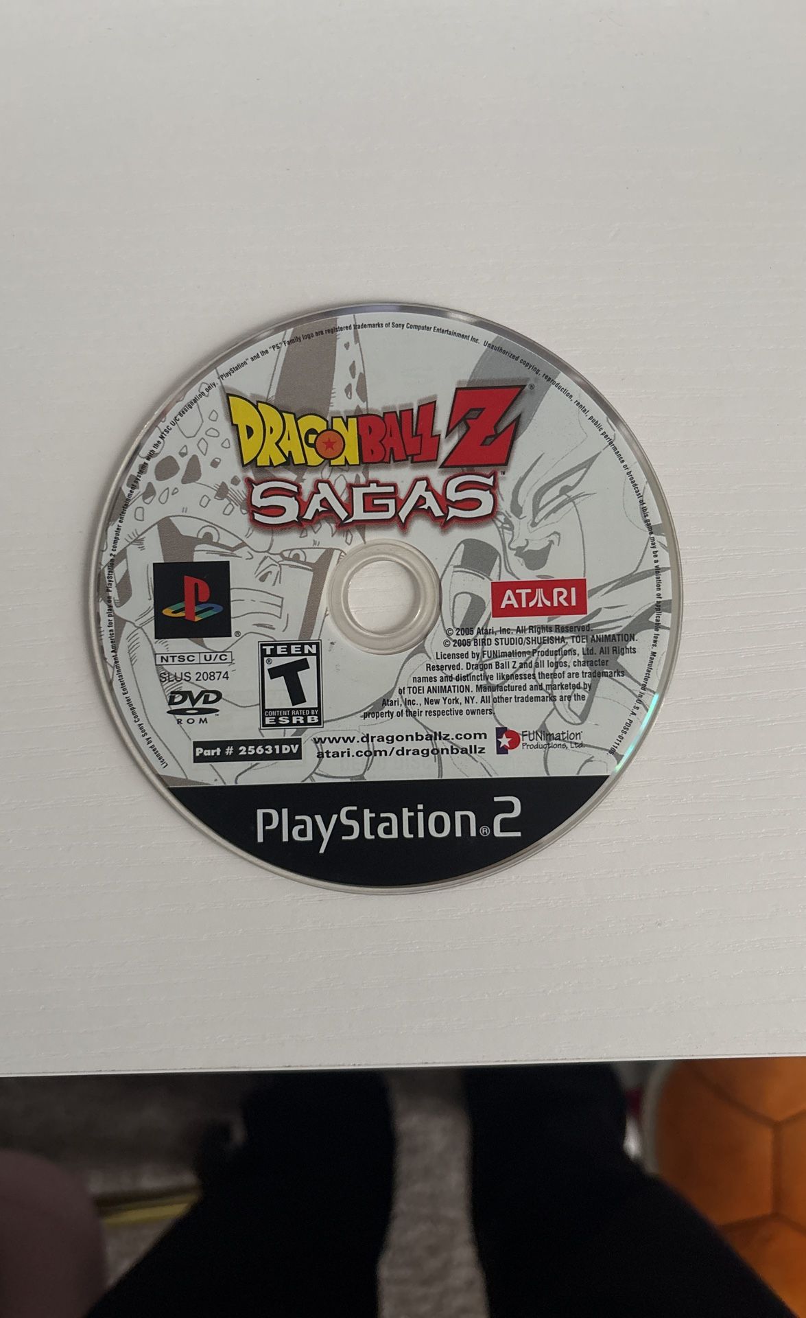 Ps2 DBZ Sagas