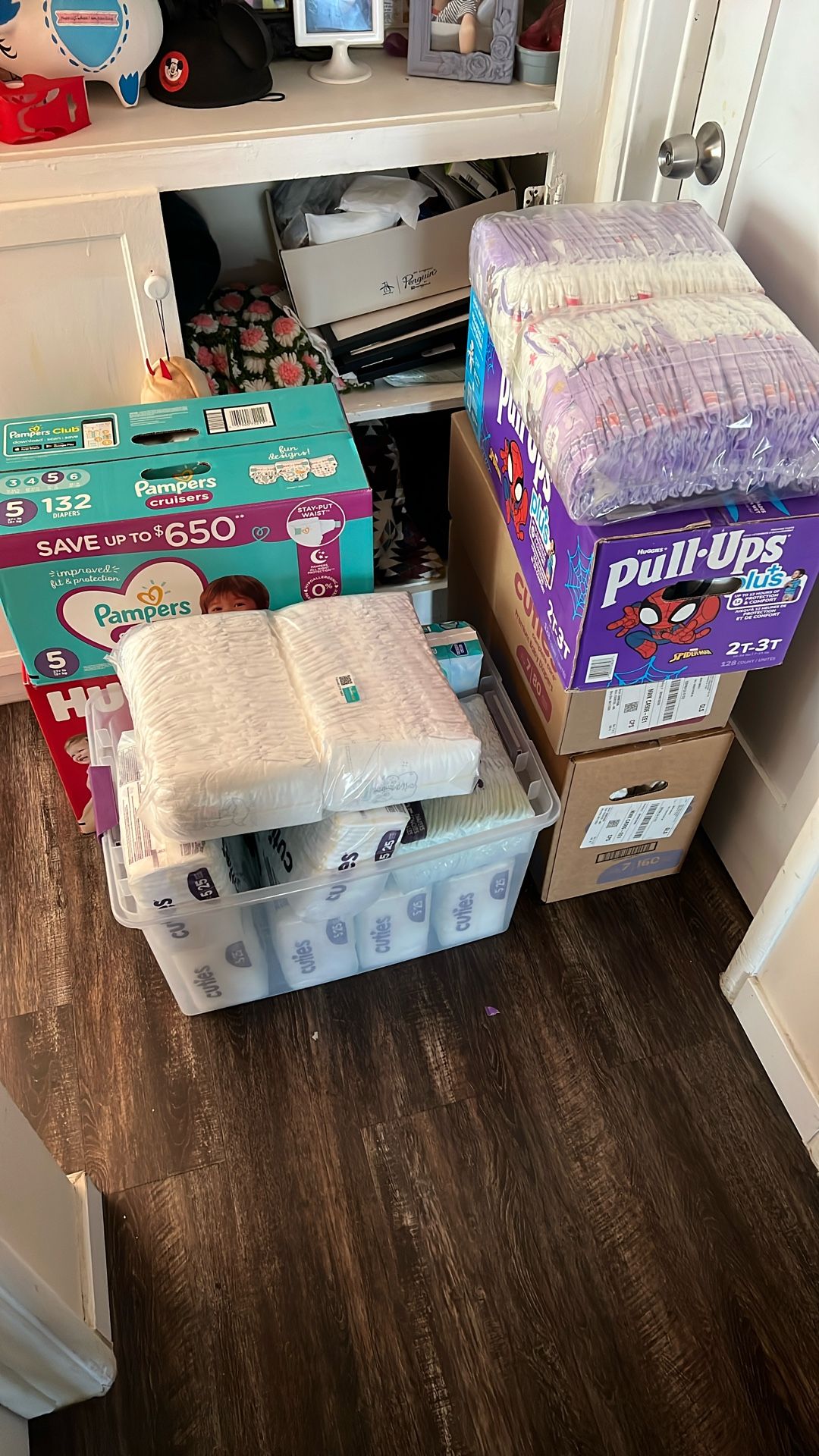 NEW Assorted diapers FREE