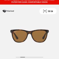 Rayban Rb 4184  Polarized sunglases  (read)
