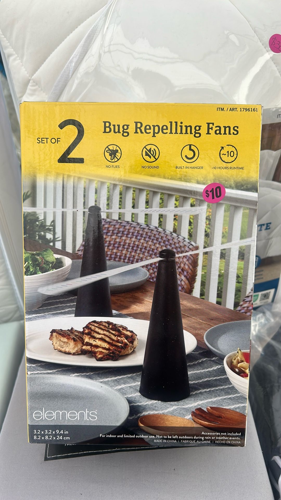 2 Bug Repellant Fans