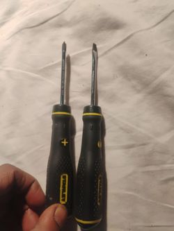 Stanley flathead and phillips screwdriver set
