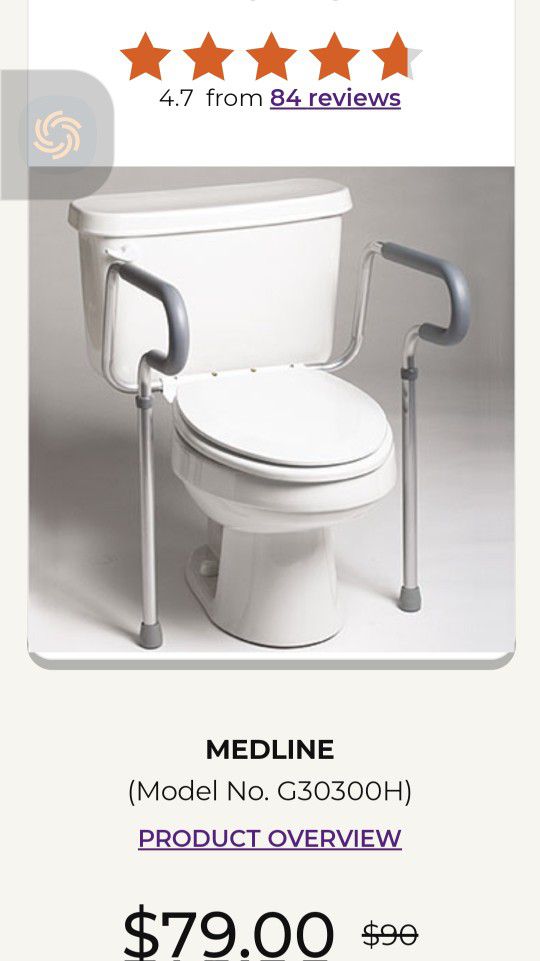 Guardian Toilet Safety Frame