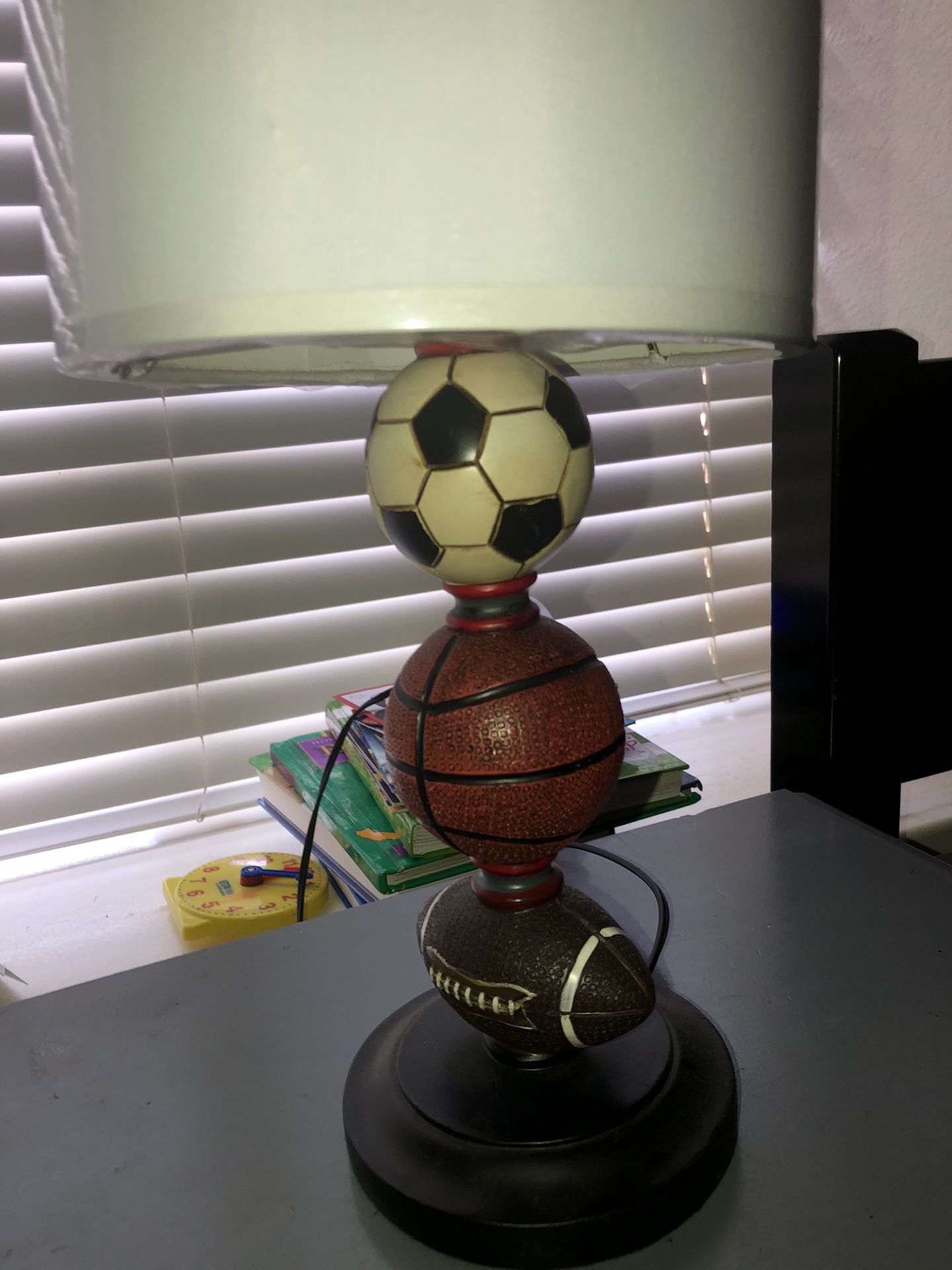 night stand with lamp $20