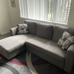 88.6” Reversible Sectional with Chaise