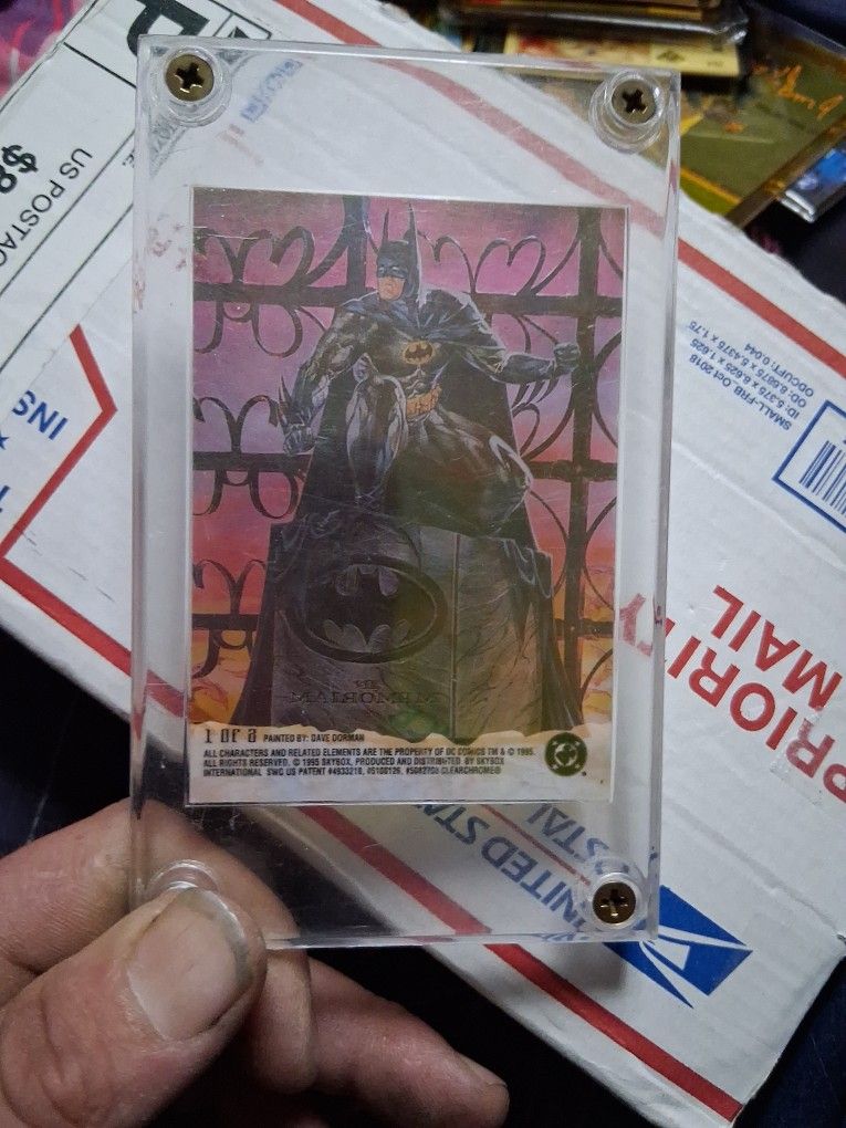 Holographic Batman Card