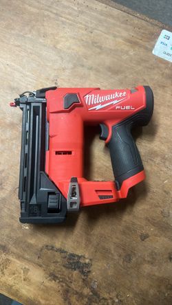 Milwaukee M12 FUEL 12-Volt Lithium-Ion Brushless Cordless 18-Gauge 1-1/2 in. Compact Brad Nailer (Tool Only)
