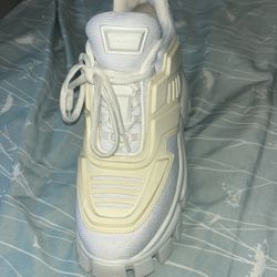 Prada White America’s Cup Sneakers – Clean Condition