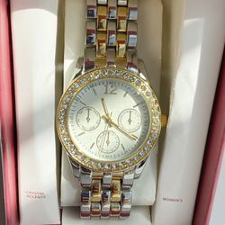 New! Silver and Gold ✨ Women’s Watch Reloj