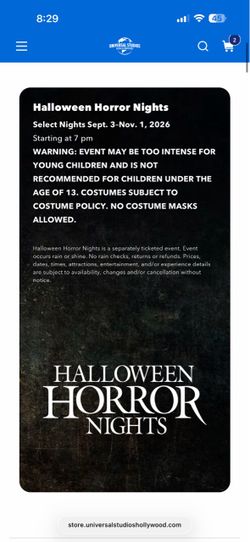 Halloween horror nights