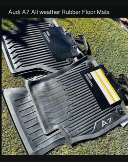 Audi A7 All weather Rubber Floor Mats