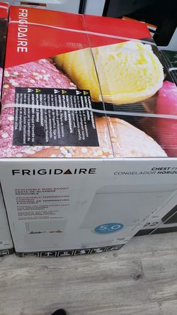 frigidaire freezer brand new 5.0 new 1 year company warranty $250