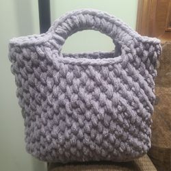 Crochet Purse, Handmade Women Handbag