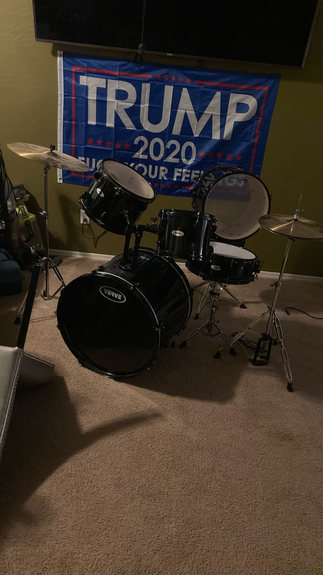 Verve Drum set No Sticks