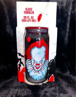 Pennywise IT Glass Tumbler 20 oz