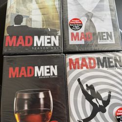 Mad Men Sealed DVD Season 1-4