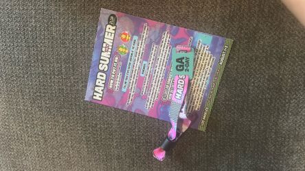 Hard summer tickets
