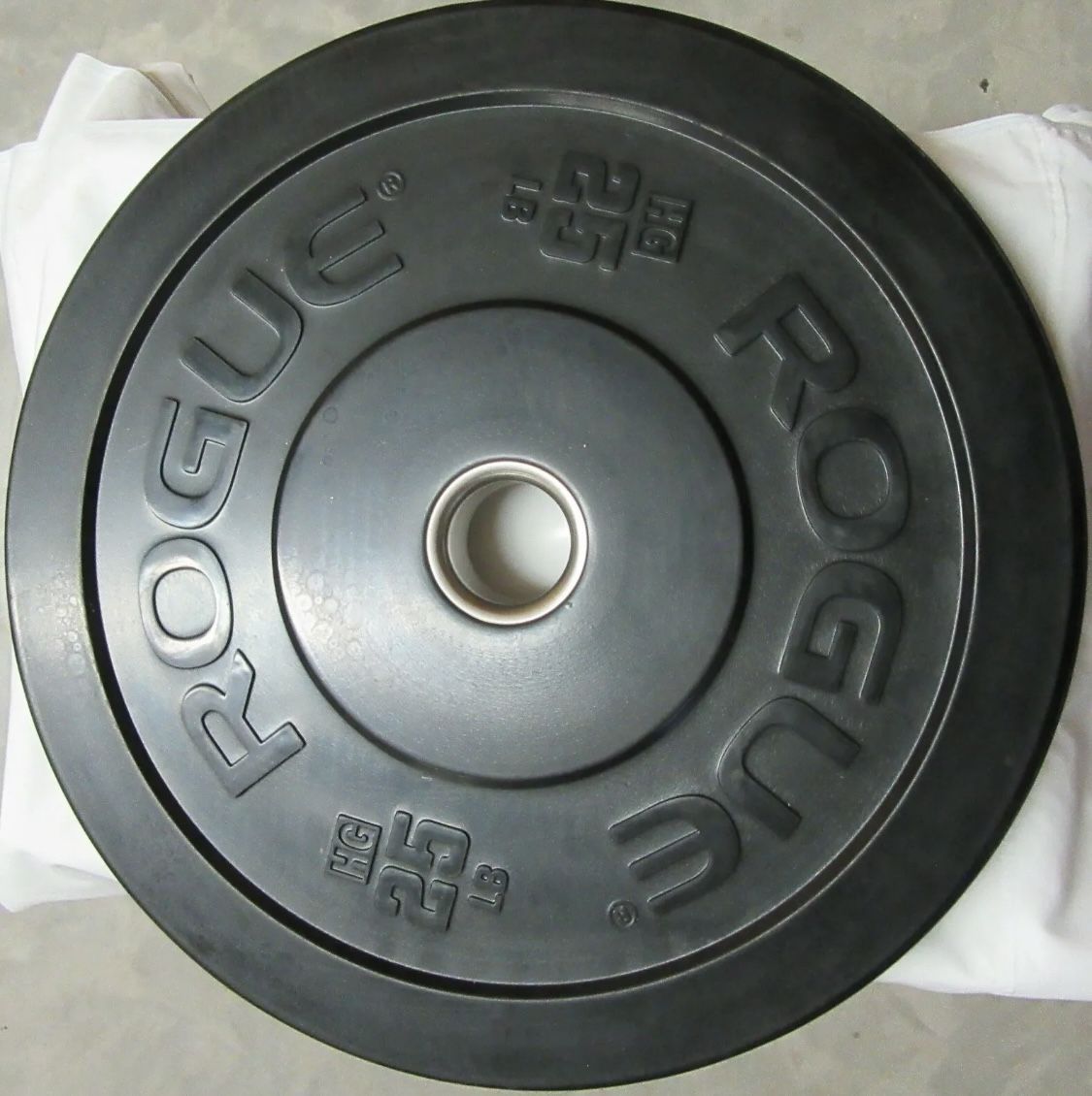 Rogue Fitness 25LB Single Olympic Bumper Weight Plate