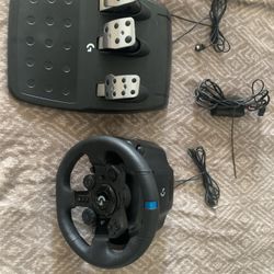 Logitech G923 Set For Ps5 Or Pc