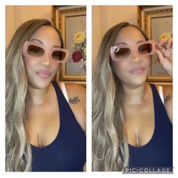 Square Oversized Sunglasses for Women Fashion Shades