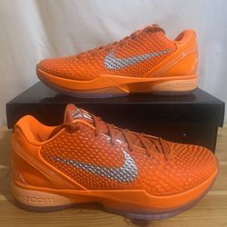 Nike Kobe 6 Protro Total Orange IH1871-800 Men's Size 12M / 13.5W Brand New DS Small Damaged To Box $370 Meet Up In Irving No Trades @hdzkicks_ 