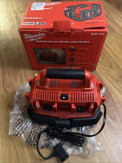 Milwaukee 48-59-1806 M18 18 Volt Six Pack Sequential 6 Place Battery Charger