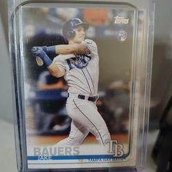 JAKE BAUERS ROOKIE BASEBALL CARD COLLECTION!!