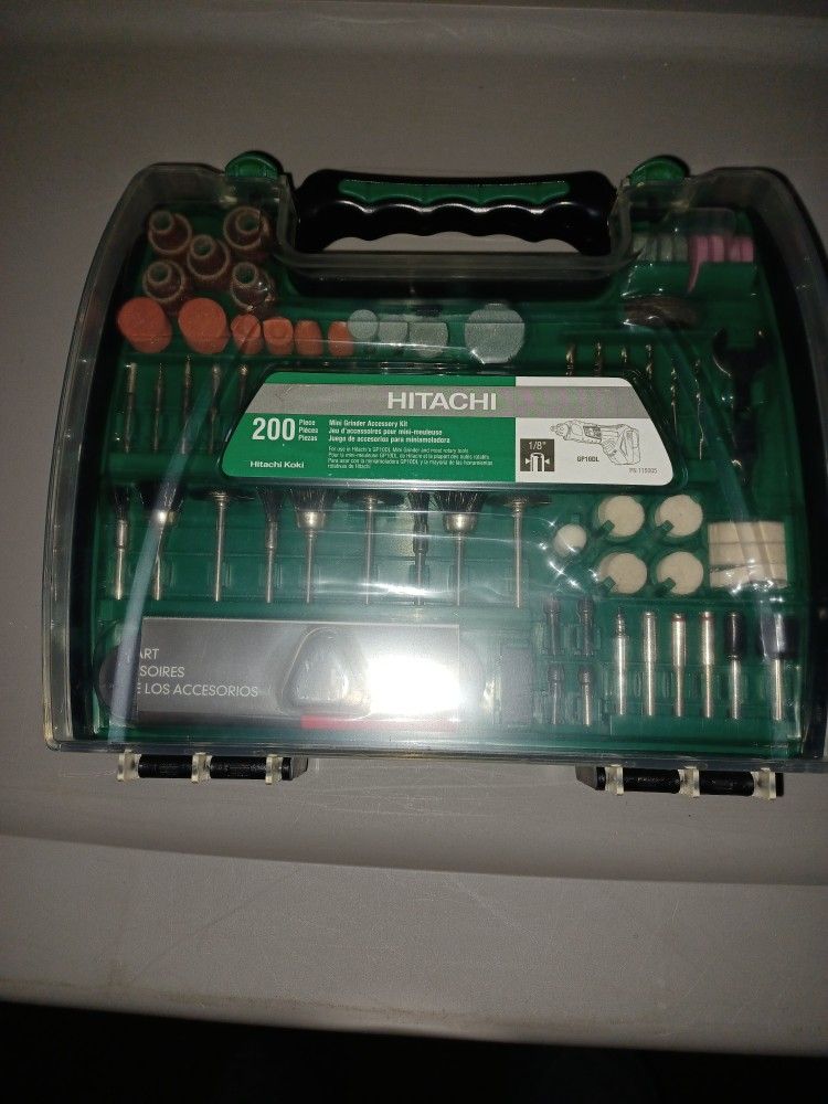 HITACHI, 200 PCS. DEREMAL TOOL ACCESSORIES