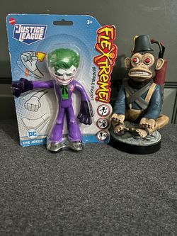 Mattel Justice League The Joker 7" Flextreme Bendable Action Figure