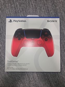 Sony PS5 DualSense Wireless Controller Techno Red