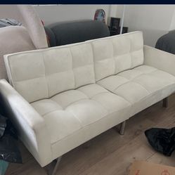 White Collapsible sofa 