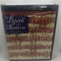 The Birth Of A Nation 4K Blu-ray Digital Copy New 