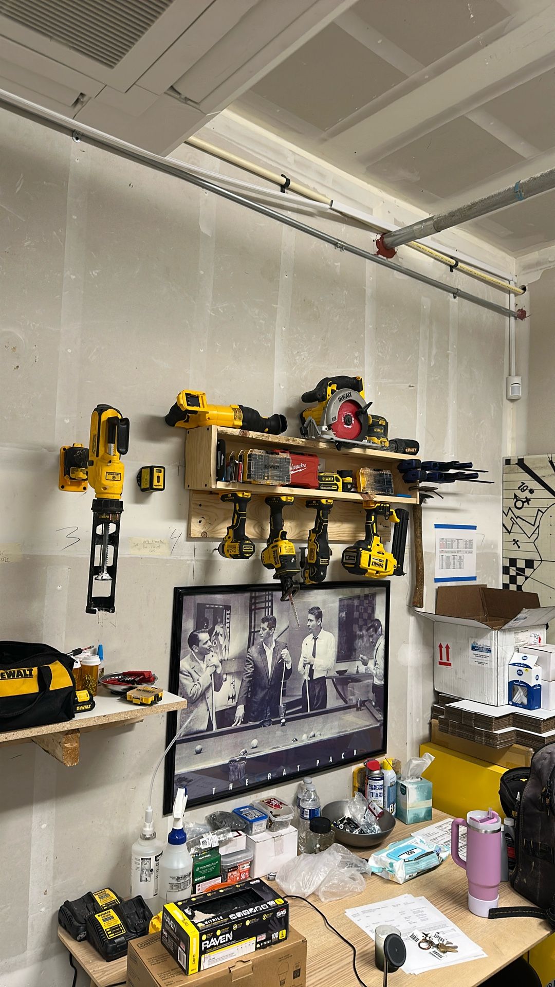 Dewalt And Makita. Caulking Gun, Nailer, Sander, Circ Saw, Etc.