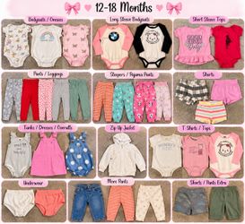 Babygirl Clothes (12-18)M