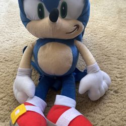 Sonic the Hedgehog Plush Backpack - Accessory Innovations