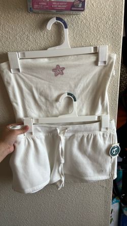 Aeropostale tube top and shorts