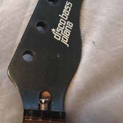 Vintage Jolana Disco Bass Guitar Neck For Repair Or Display