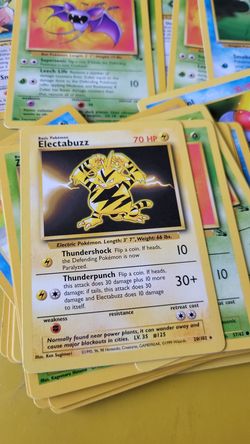 Pokemon Base set and Fossil cards