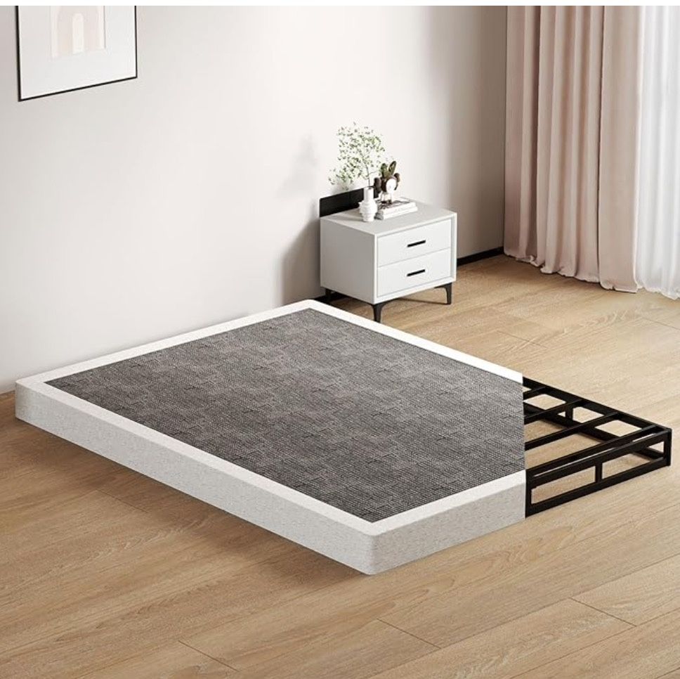 low profile queen box spring