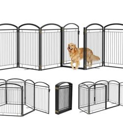 Dog Gate With Door 