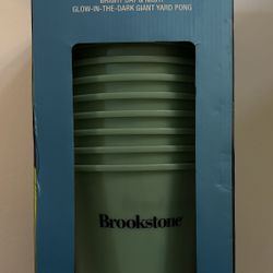 Brookstone Giant Yard Pong - Light Up / Glow-in-the-Dark Edition