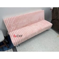 Contemporary Fabric Convertible Futon Sofa Bed  // Colors Available 