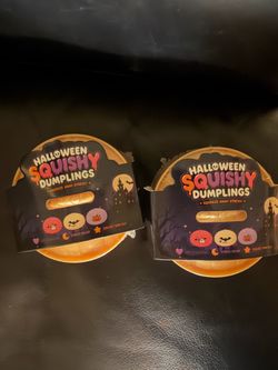 Halloween Edition Squishy Dumplings