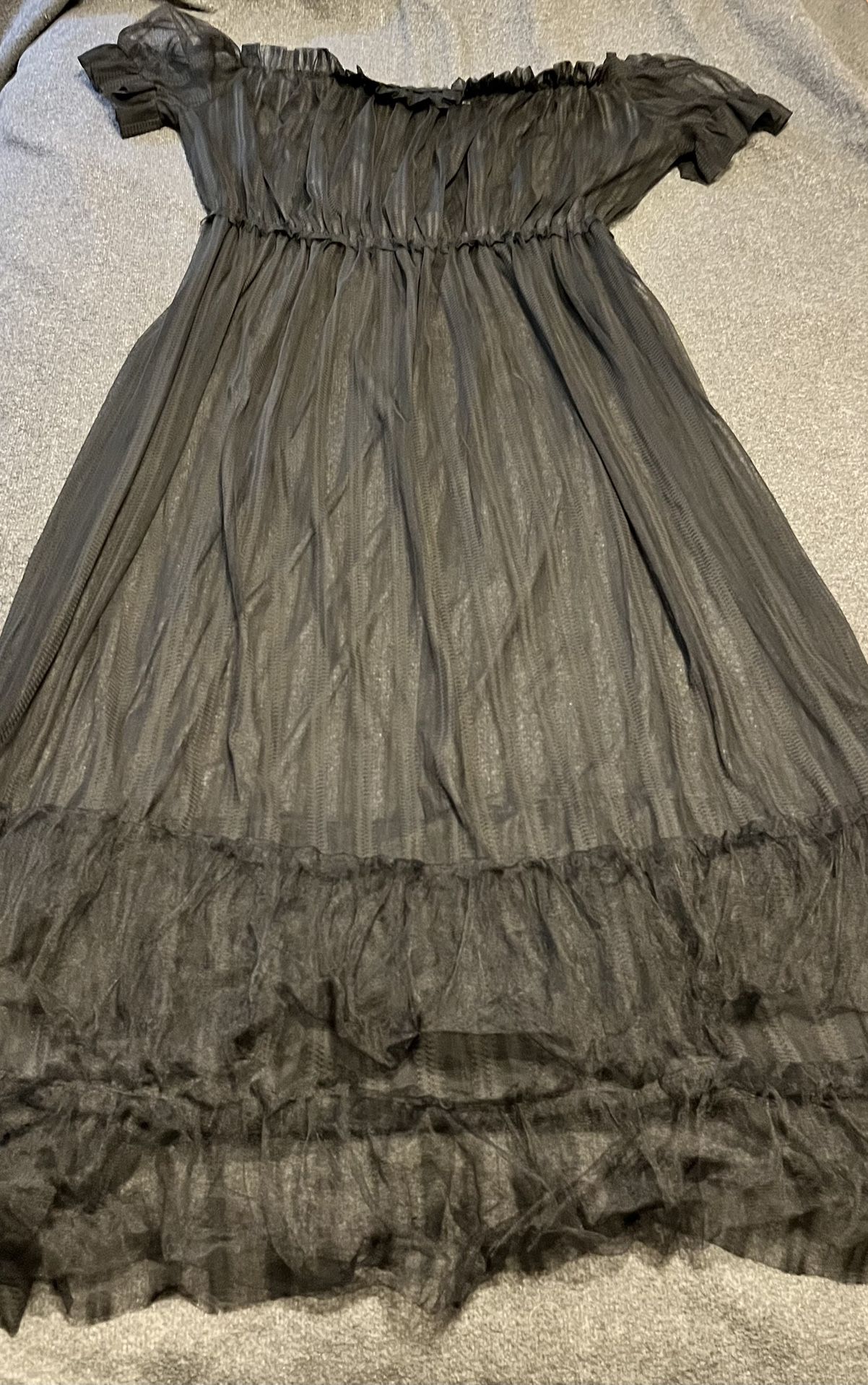 Black Tulle Dress