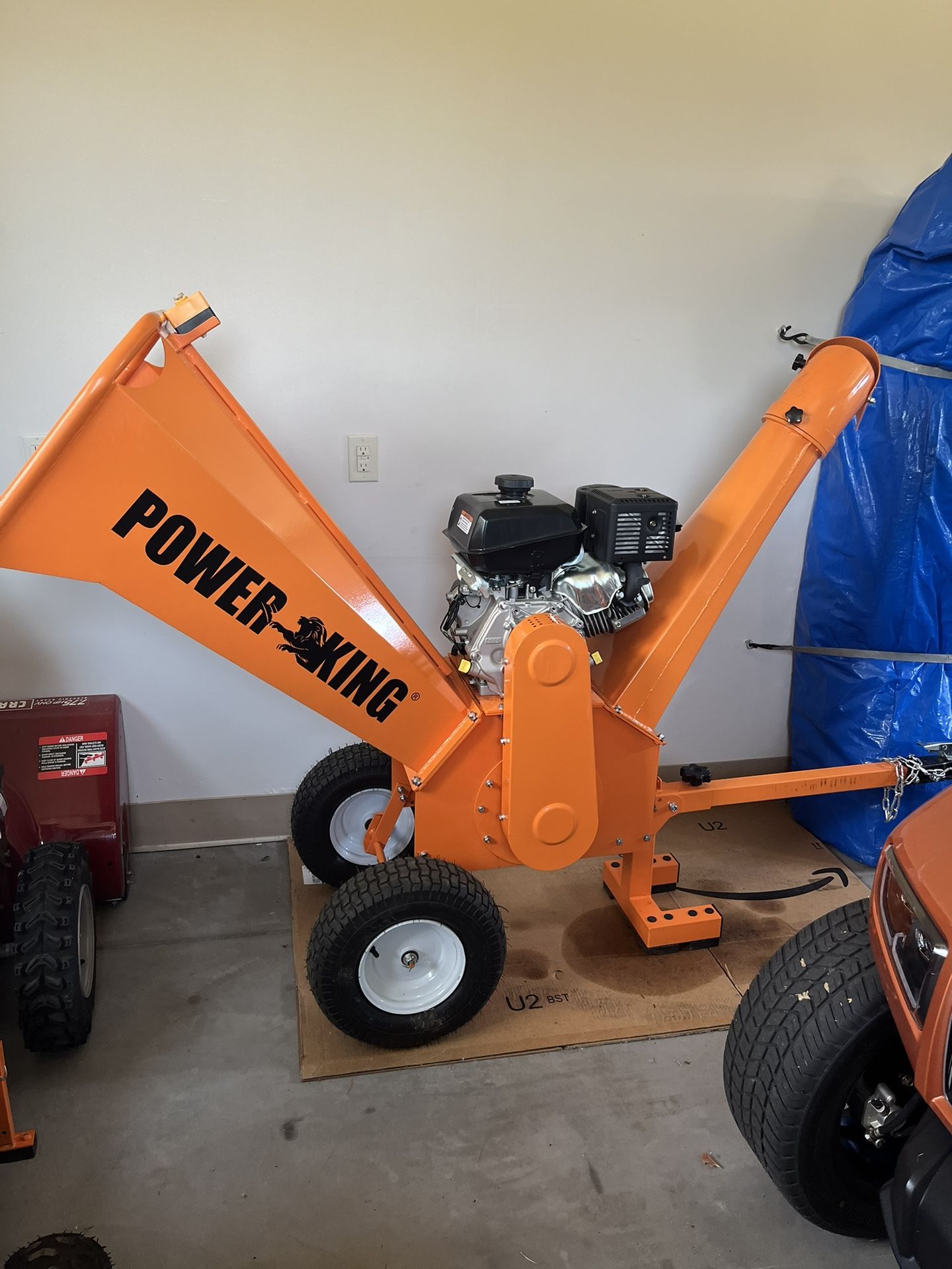 Power King Wood chipper