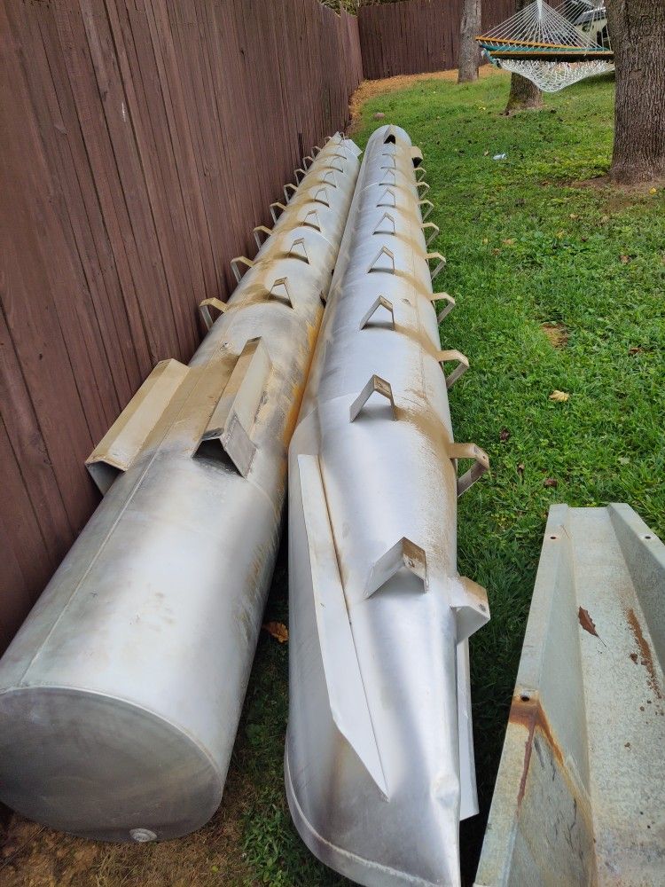 Two 24 Ft Pontoon Logs 20" Diameter