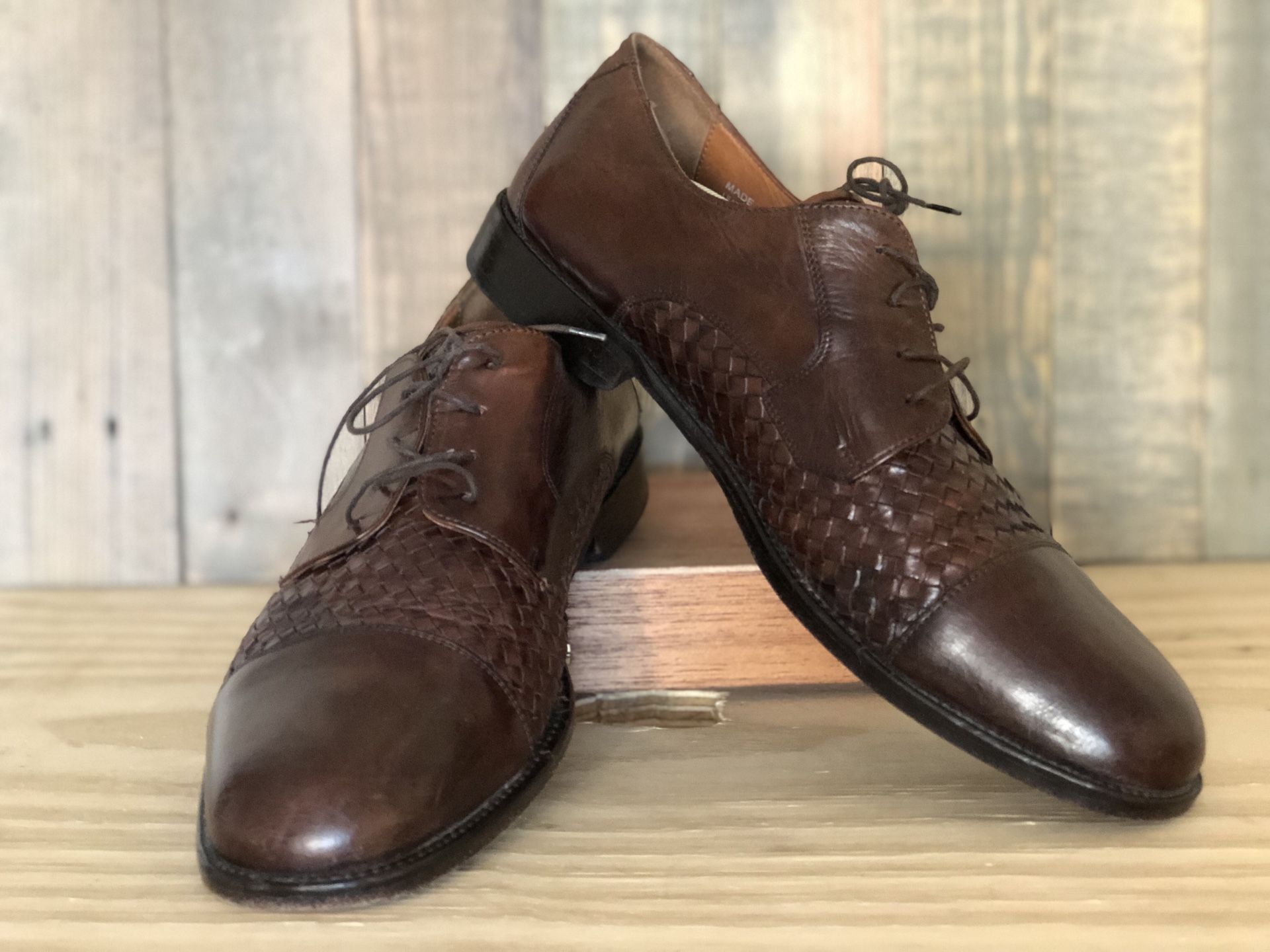 Bostonian Florentine Leather Italian Dress shoes 12M