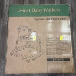 Foalom 5-in-1 Musc And Lights Baby Walker